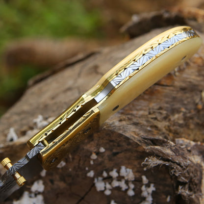 Marshal Gentleman's Folding Knife with Bone Handle