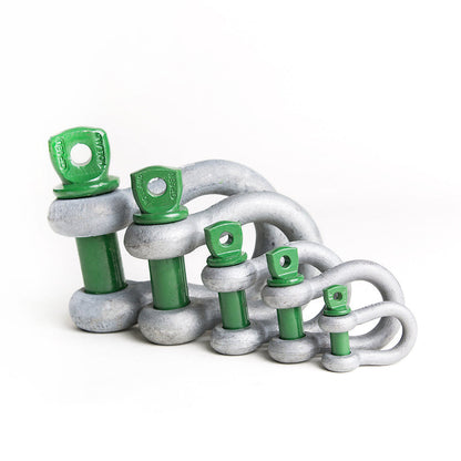 Green Pin Bow Shackle SC