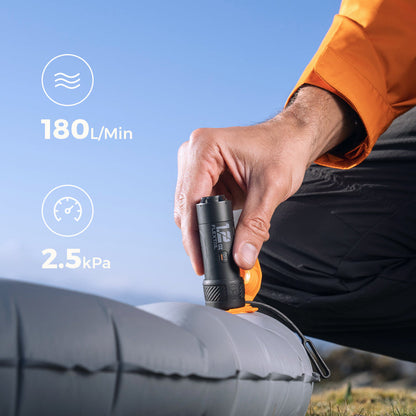 FLEXTAIL ZERO PUMP - World's Smallest Pump for Sleeping Pads