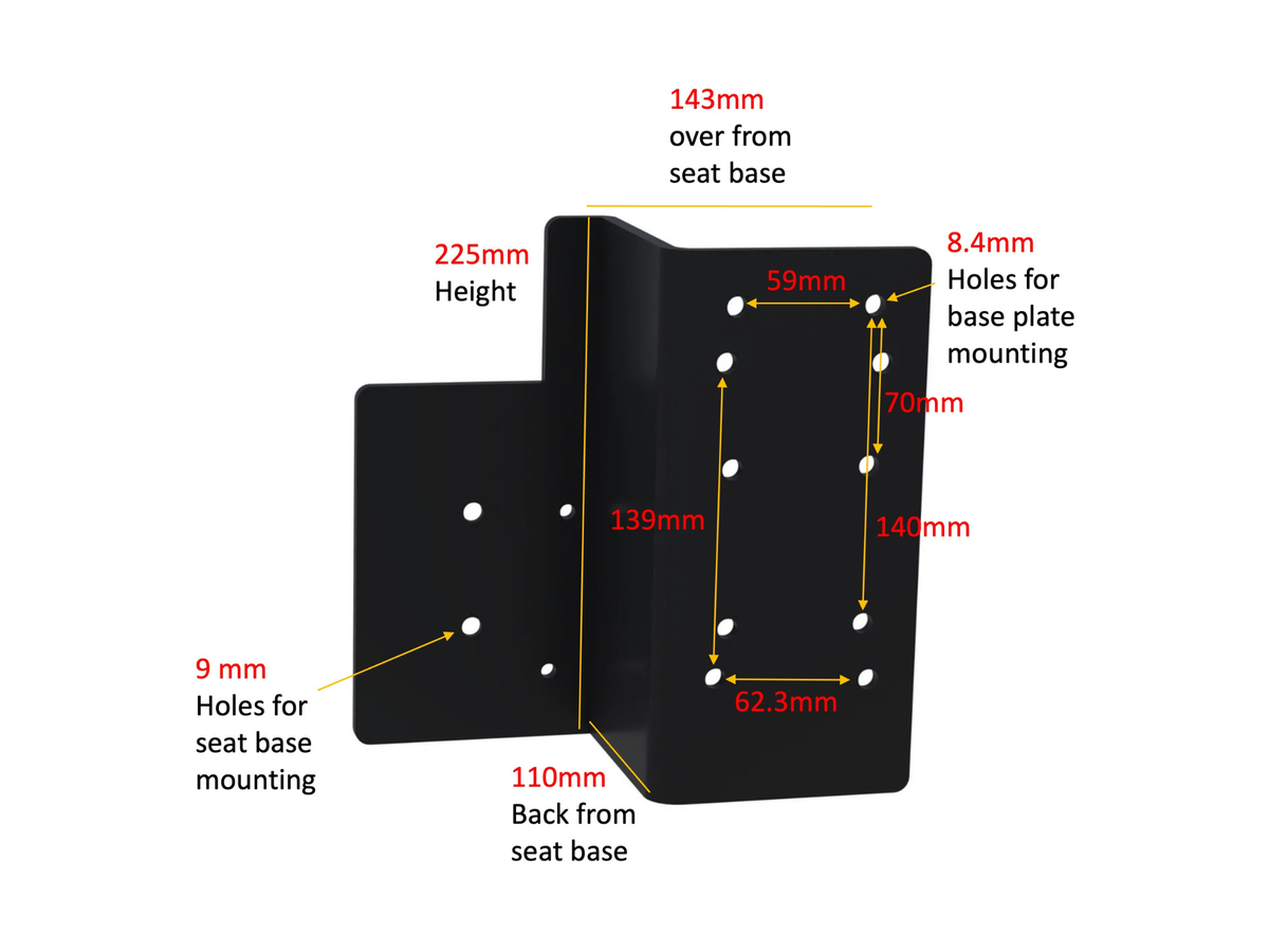 SPRINTER BAMBOO TABLE SEAT ADAPTER