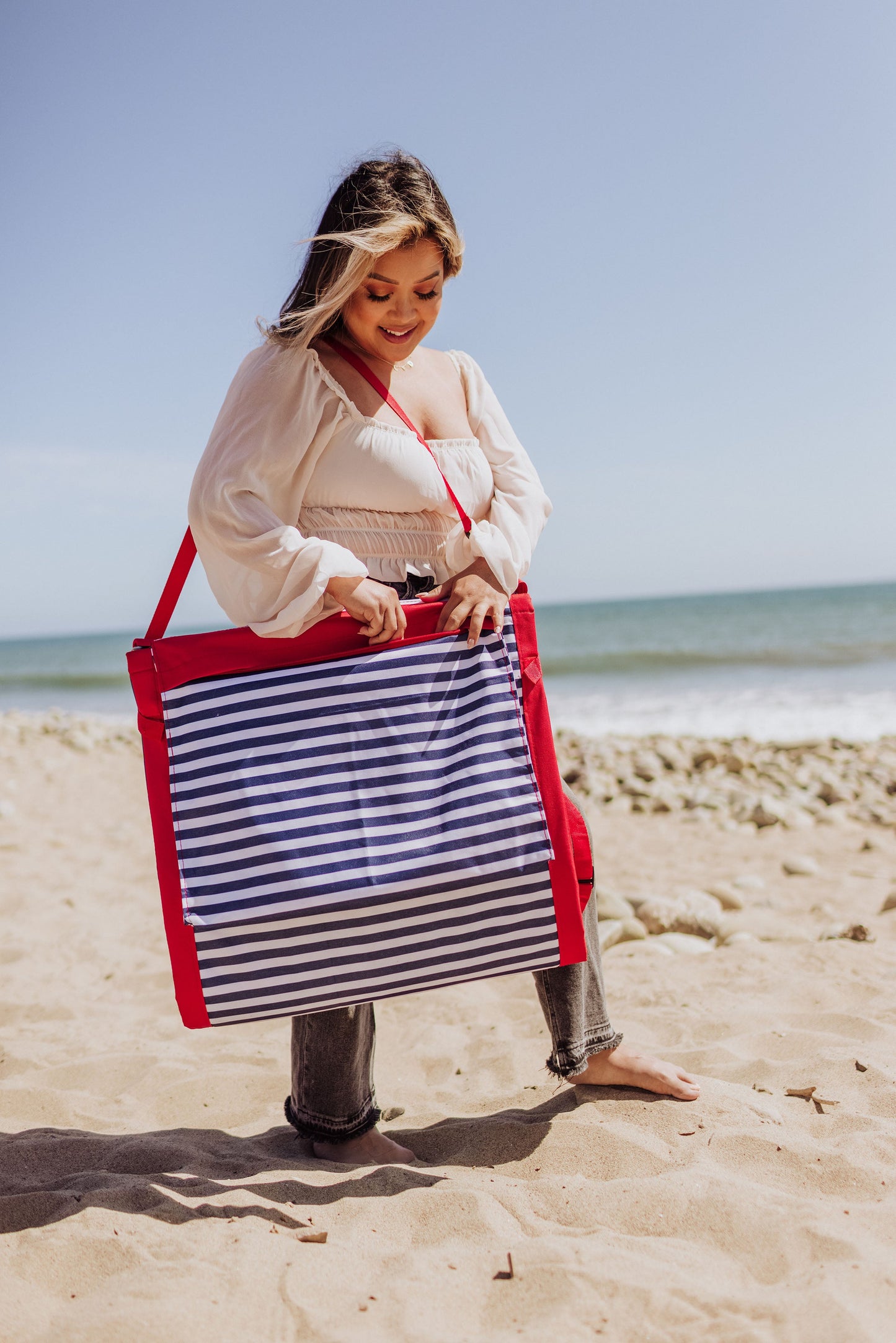 Beachcomber Portable Beach Chair & Tote