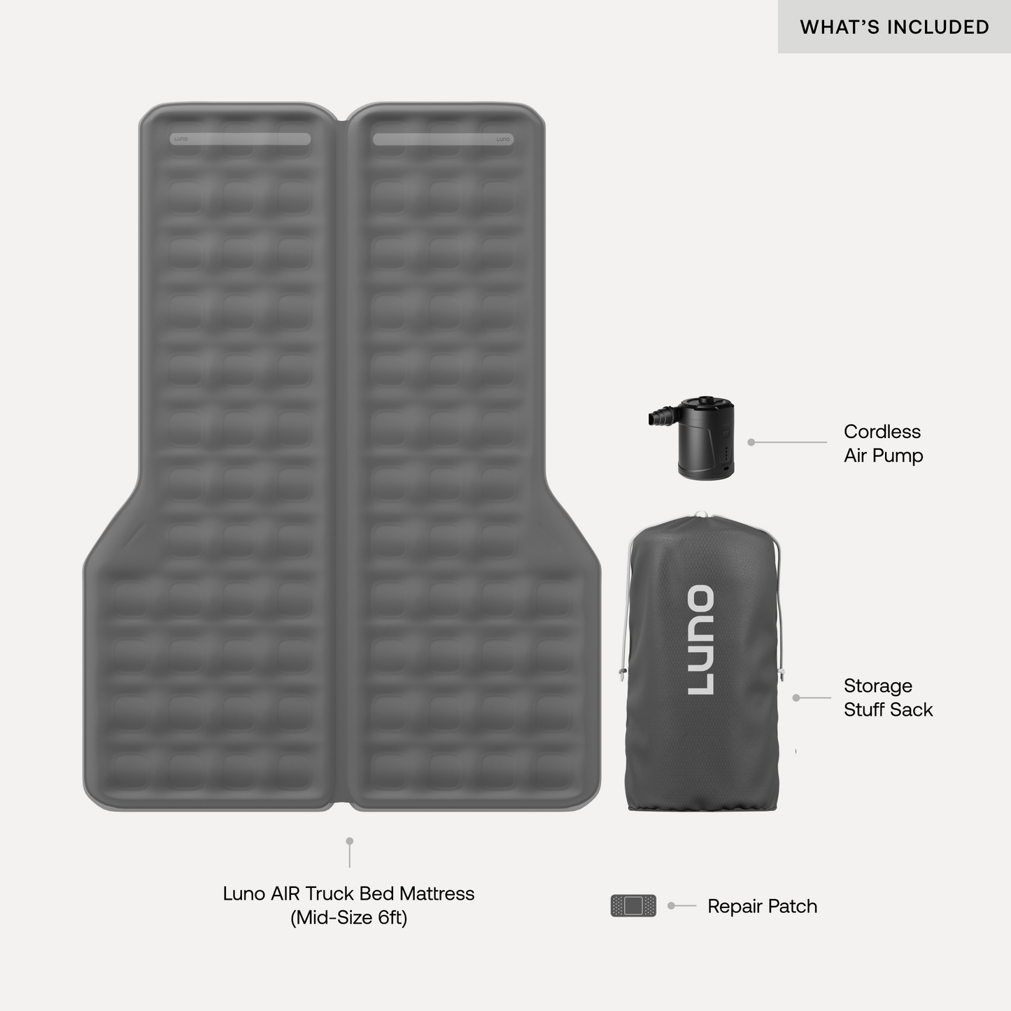 Luno AIR Truck Bed Mattress