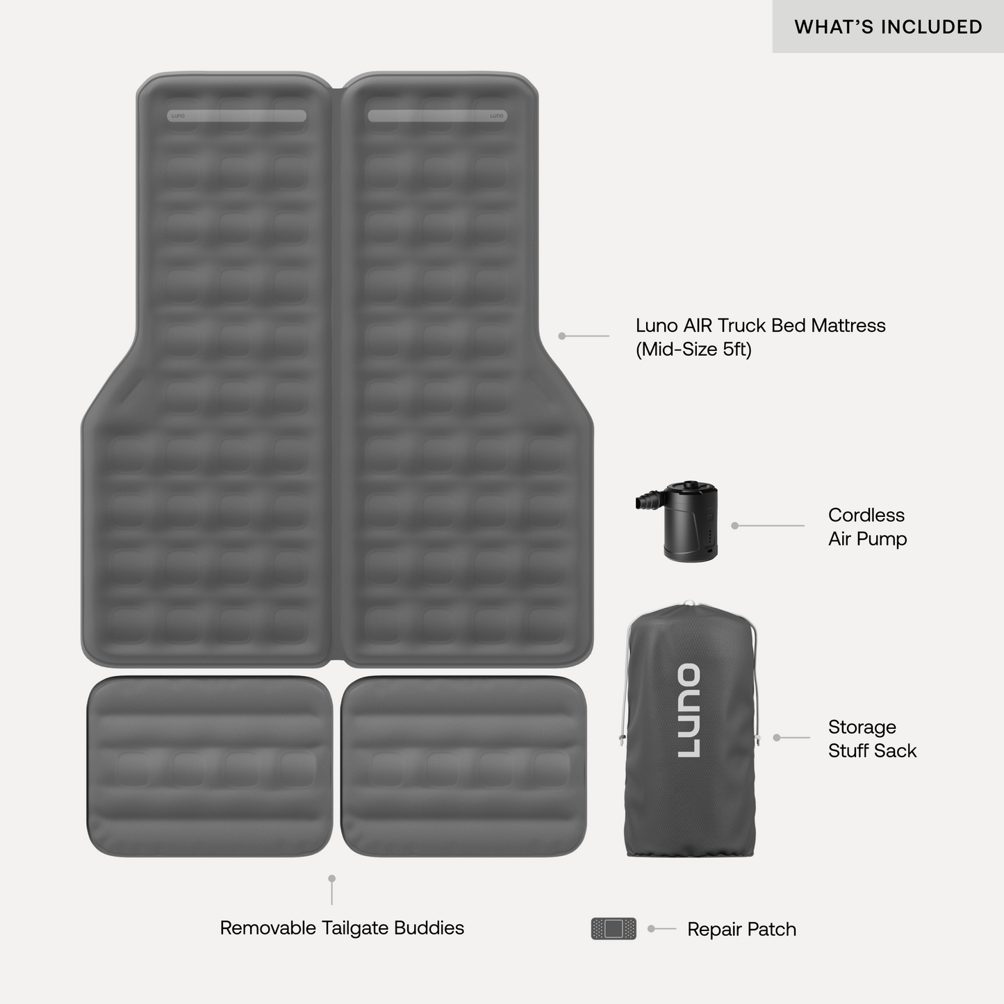 Luno AIR Truck Bed Mattress