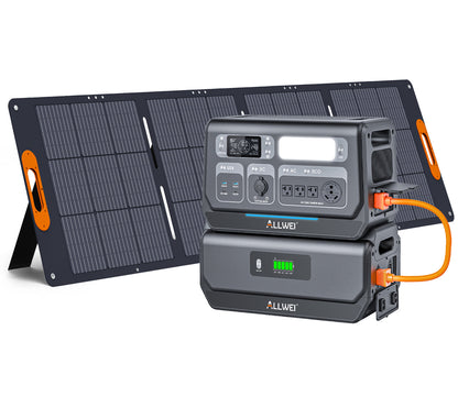 ALLWEI PPS2400+B200 PRO | Home Battery Backup up to 4kWh