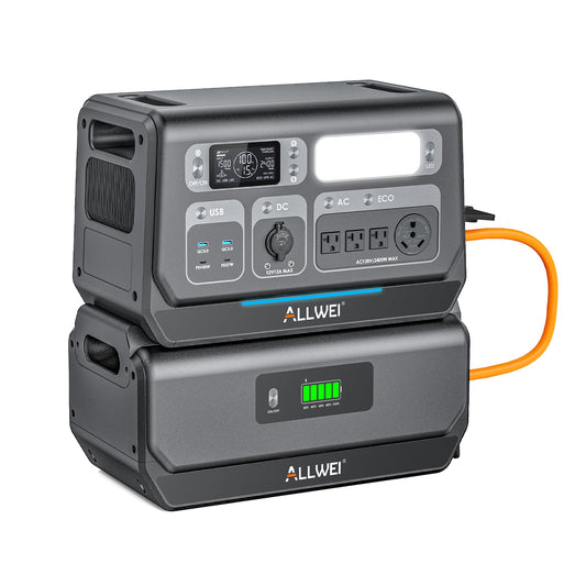 ALLWEI PPS2400+B200 PRO | Home Battery Backup up to 4kWh