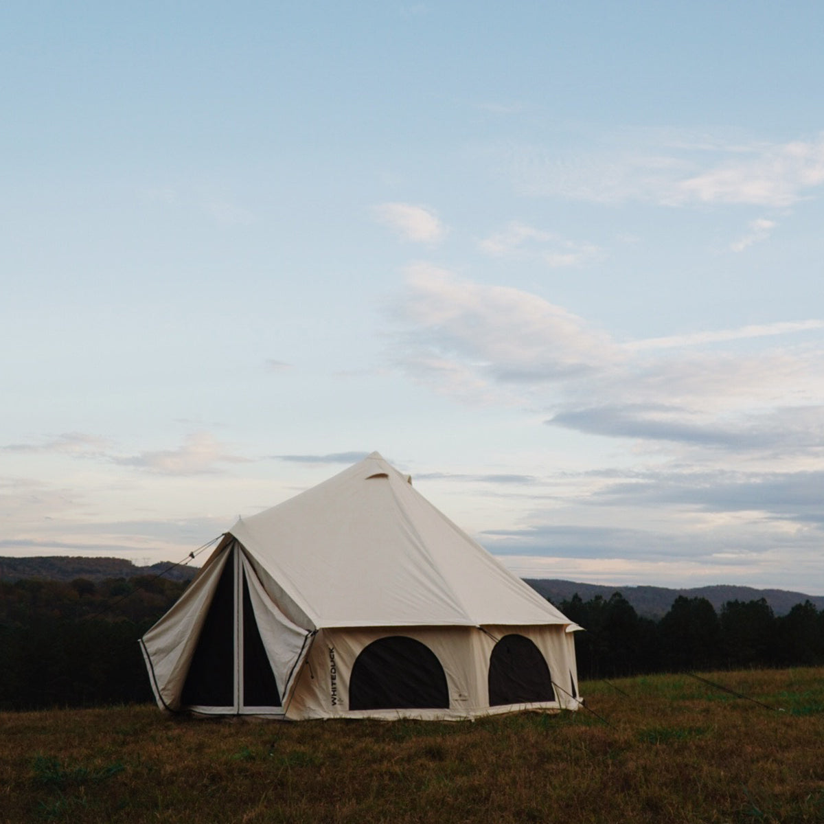 avalon bell tent White Duck Outdoors 16.5' Avalon Bell Tent Fire Water Repellent