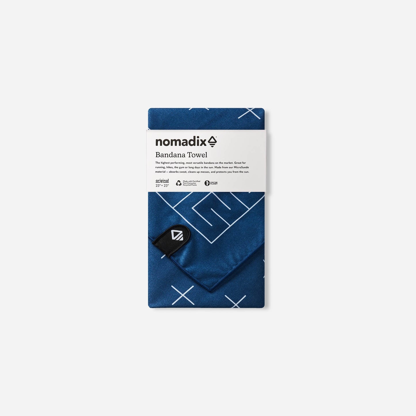 Bandana Towel: Barton Dark Blue