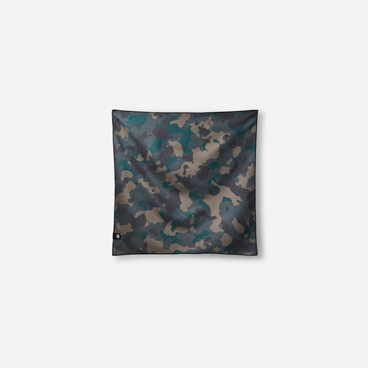 Bandana Towel: Camo Green