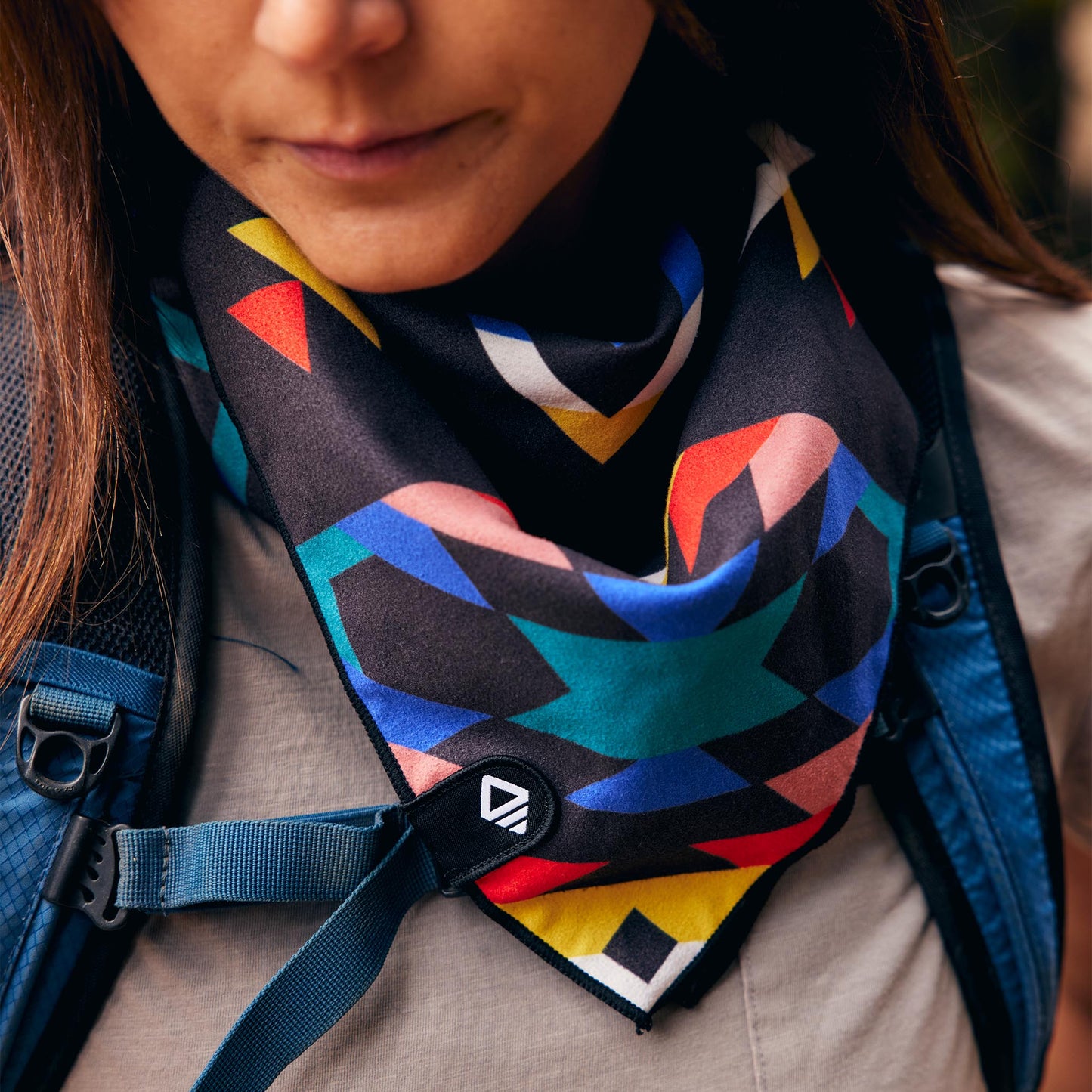 Bandana Towel: Cascades Multi