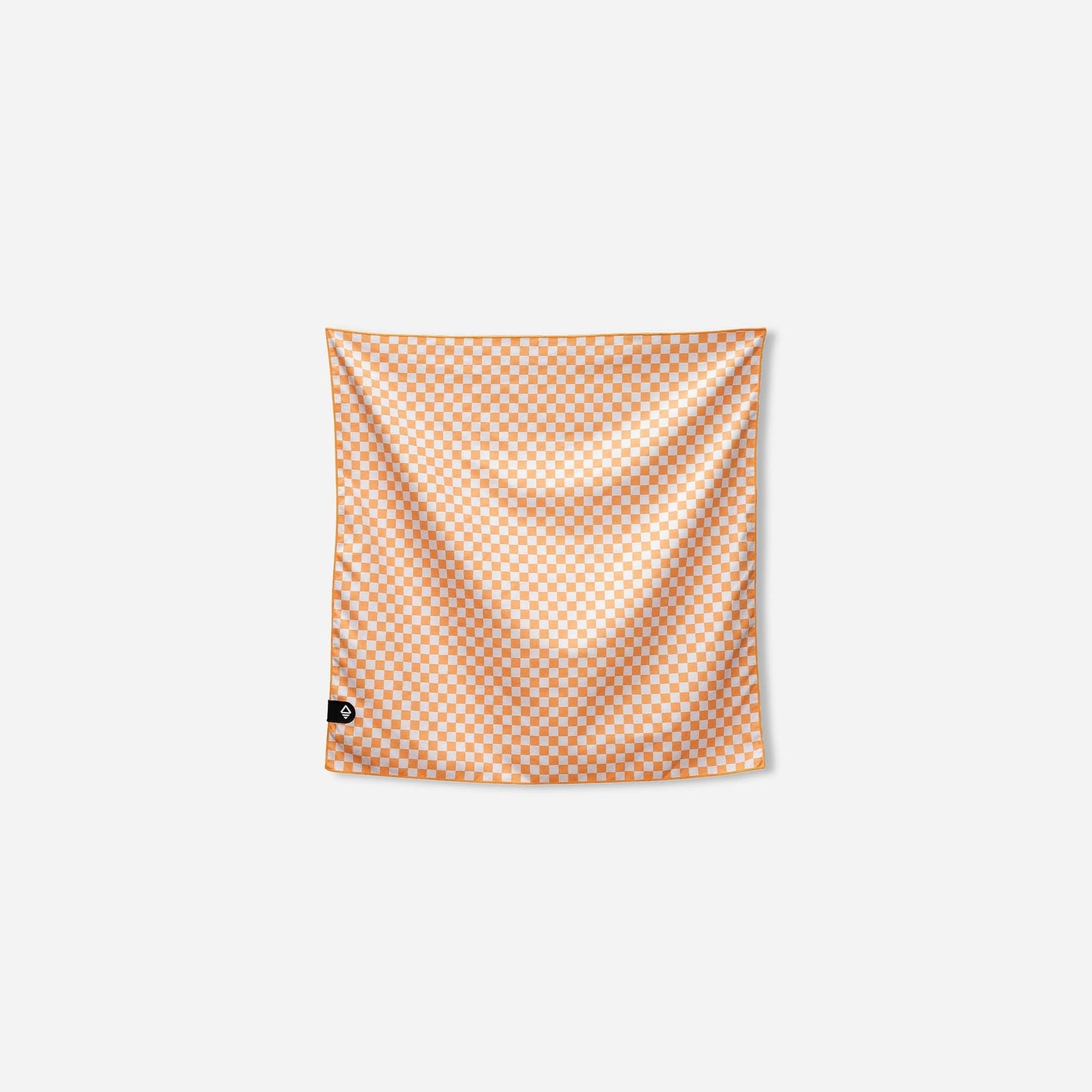 Bandana Towel: Check Apricot