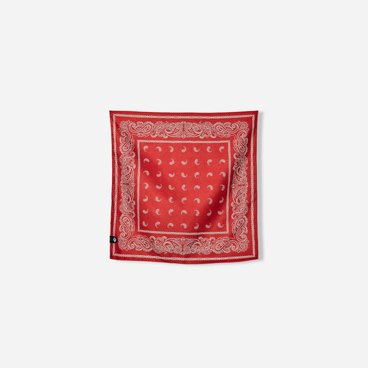 Bandana Towel: Paisley Red