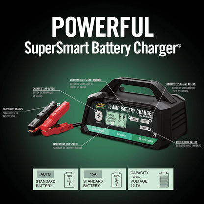 15/8/2 AMP Power Tender® Selectable 12V Battery Charger
