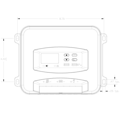 30 AMP, 24V/12V MPPT Solar Charge Controller