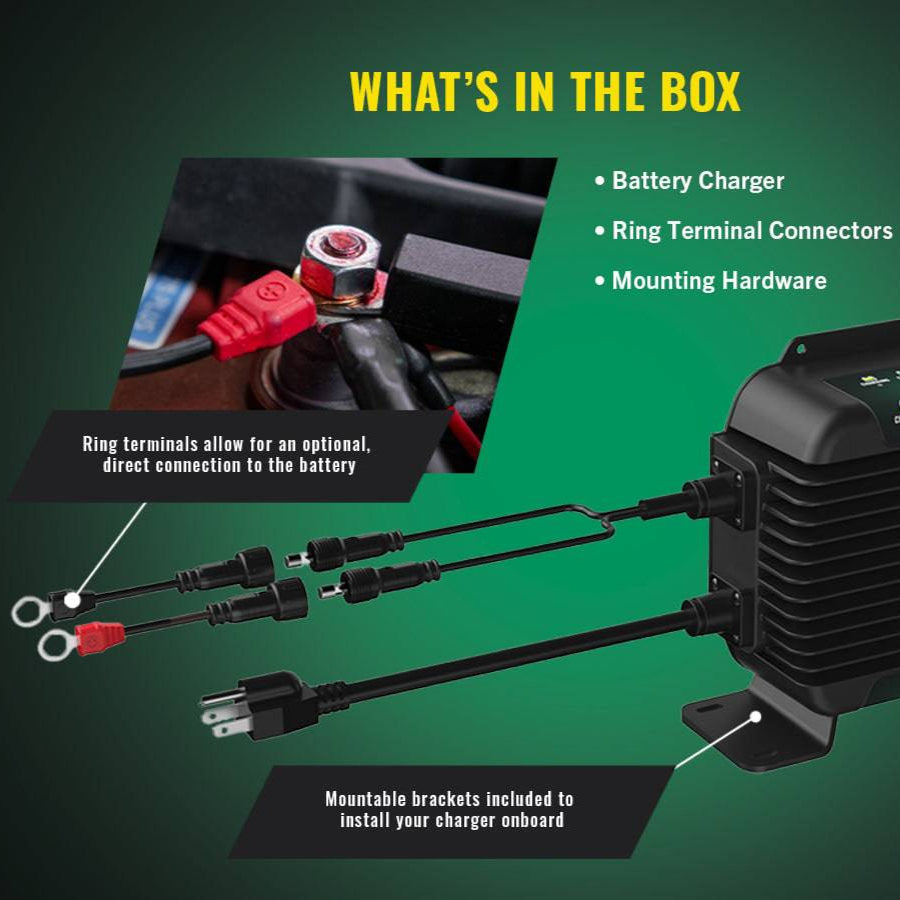 PowerPlus 24V 20 AMP Single Output On-Board Battery Charger and Maintainer