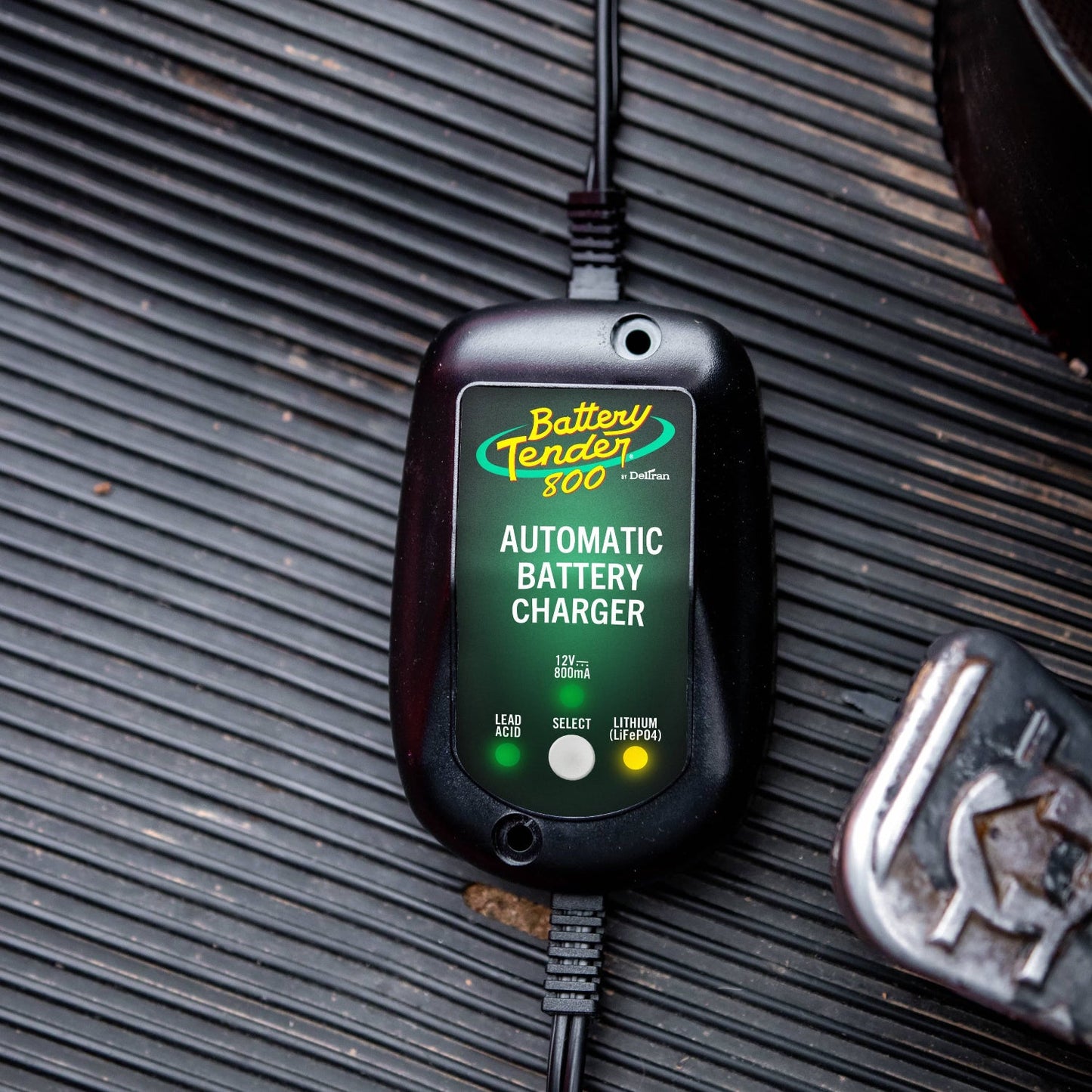 Weather Resistant 800mA, 12V Battery Charger