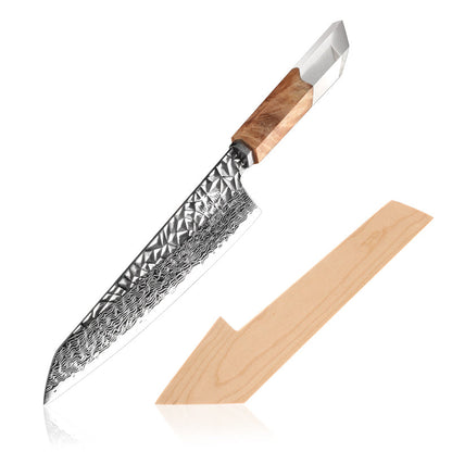 Silverstar Forged Japanese Chef Knife With Olive Wood Handle