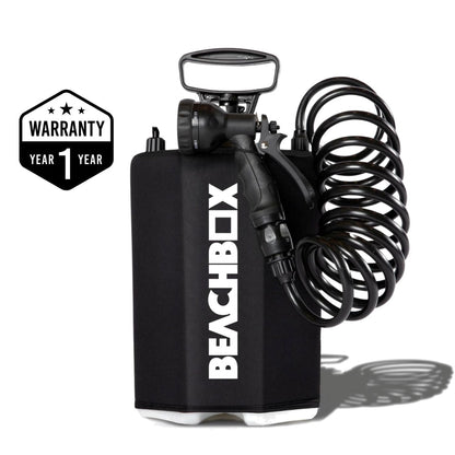 BeachBox Portable Shower Tank 'Black'