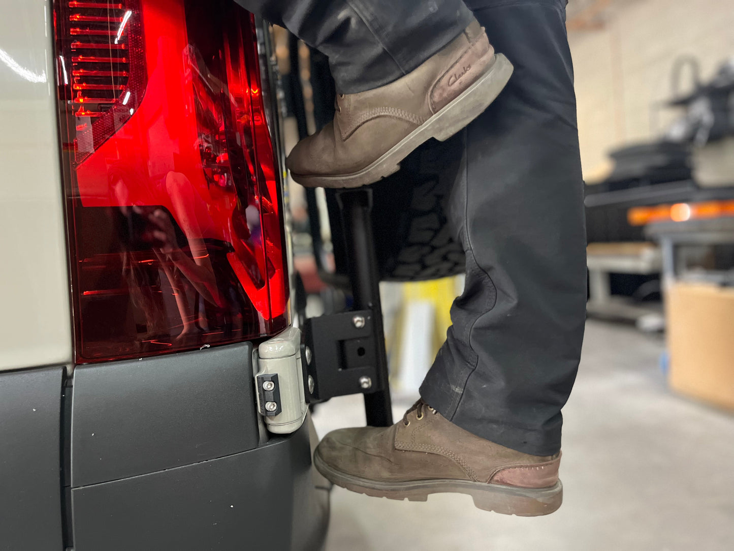 Rear Ladder Tire Carrier