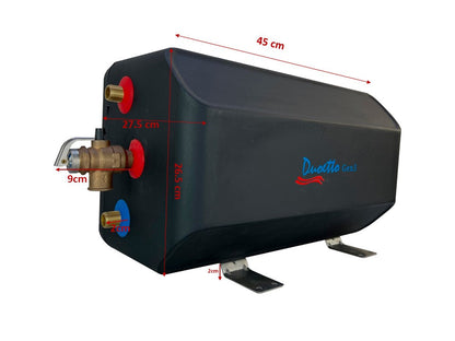 Duoetto Gen 3 Dual 12V/120V Water Heater - Free Remote Control Included