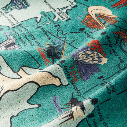 Original Towel: National Parks and Monuments Map