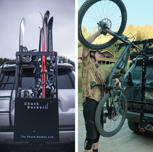 Chuck Rack Bike and Ski Package Deal
