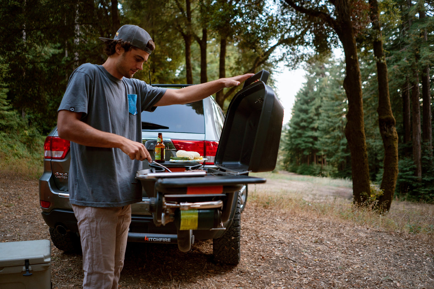 HitchFire F-20 Hitch Mounted Propane Grill