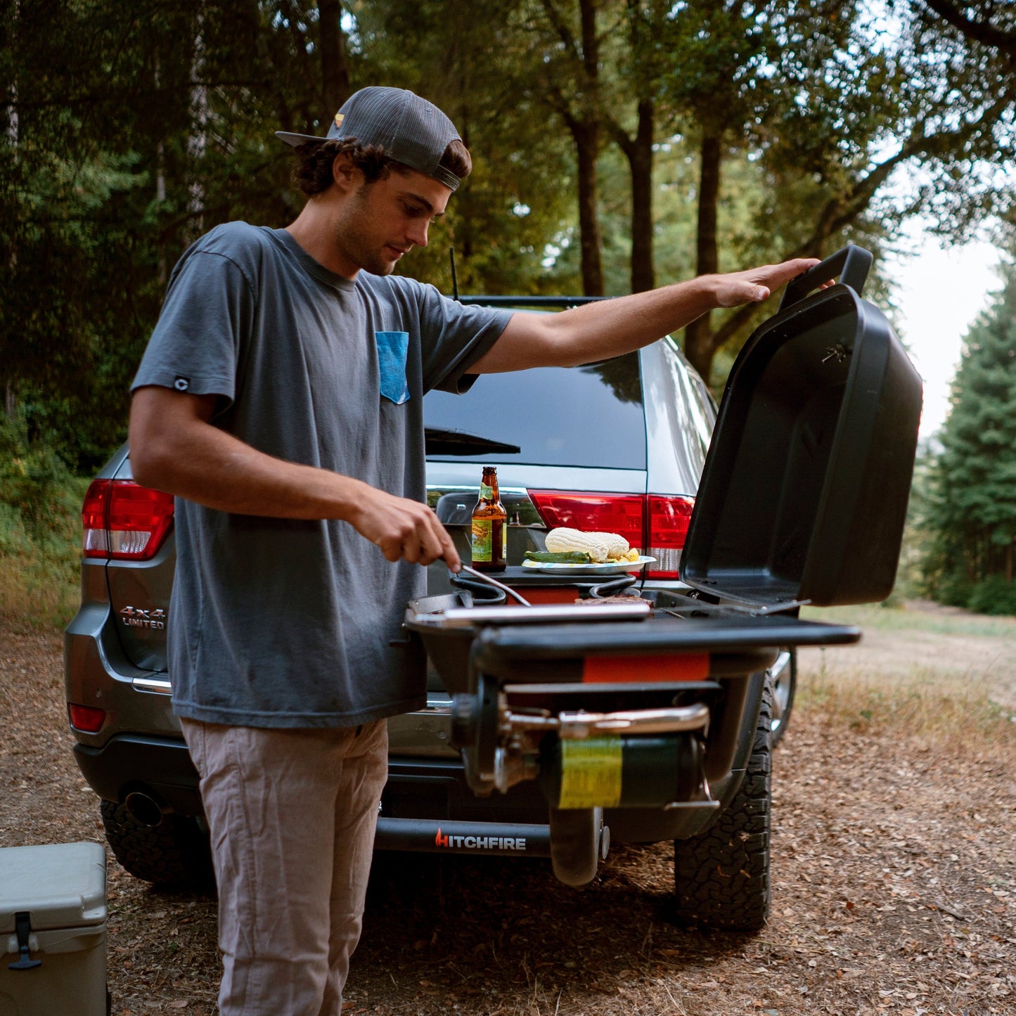 F-20 Hitch Mounted Propane Grill