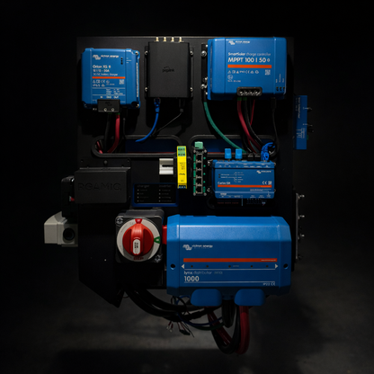ROAMiQ x Victron STACK 12V Power/Control trekMount System | Pre-Wired | Pre-Configured