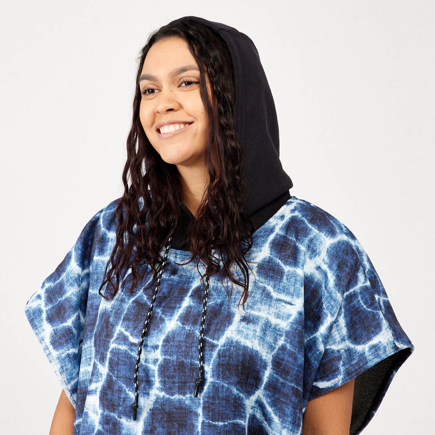 Changing Poncho: Agua Blue