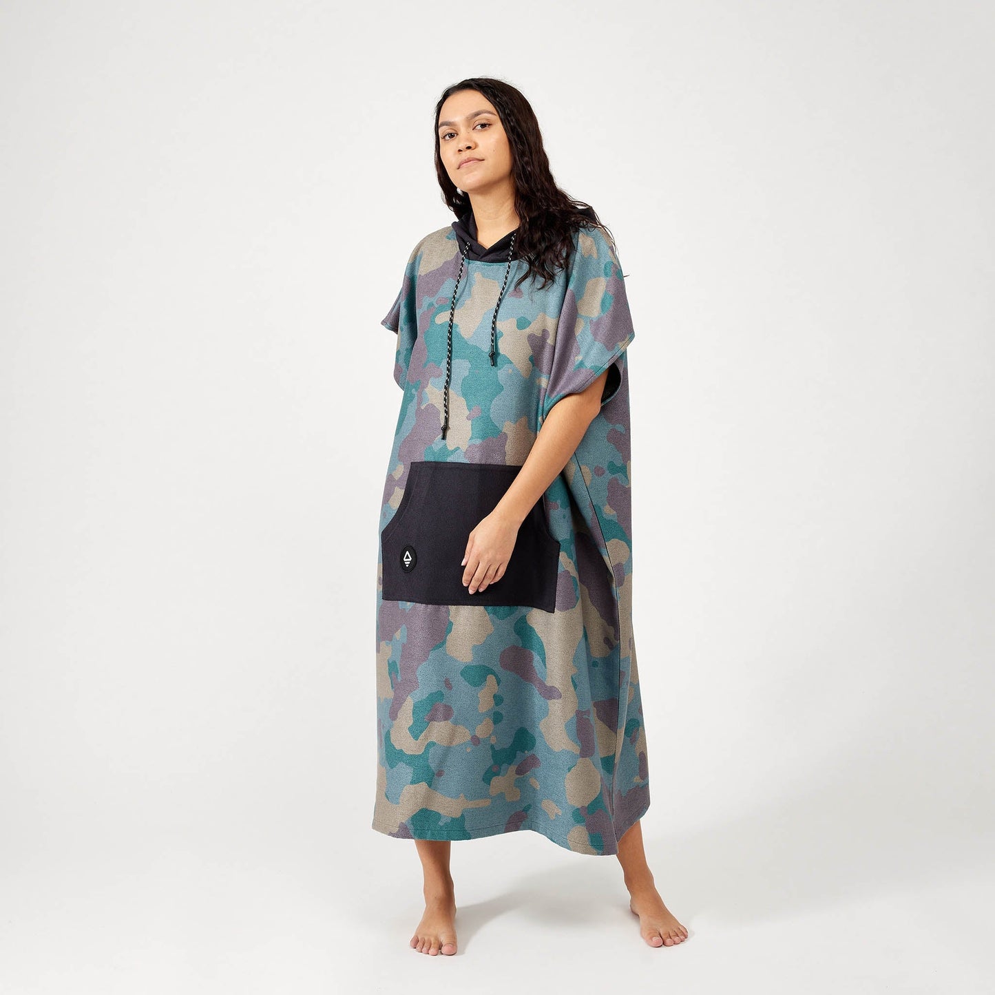 Changing Poncho: Camo Green