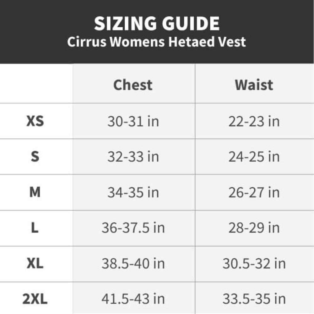 Cirrus Womens Heated Vest