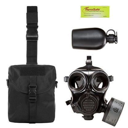 MIRA Safety Military Gas Mask & Nuclear Attack Survival Kit 