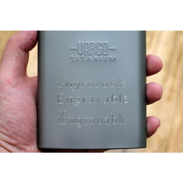 Vargo Titanium Funnel Flask