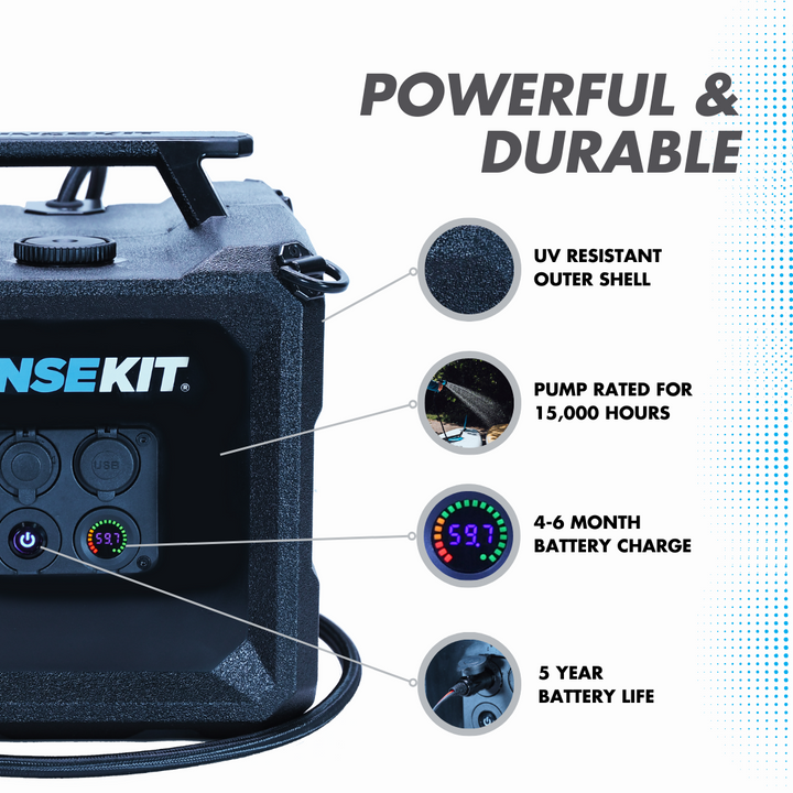 RinseKit Cube 4 Gallon Portable Shower