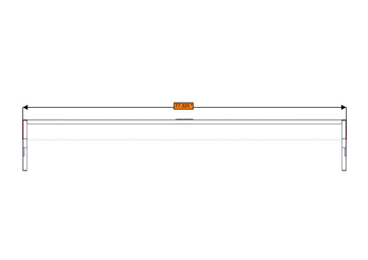 Sofa Storage Box, 76", Shallow