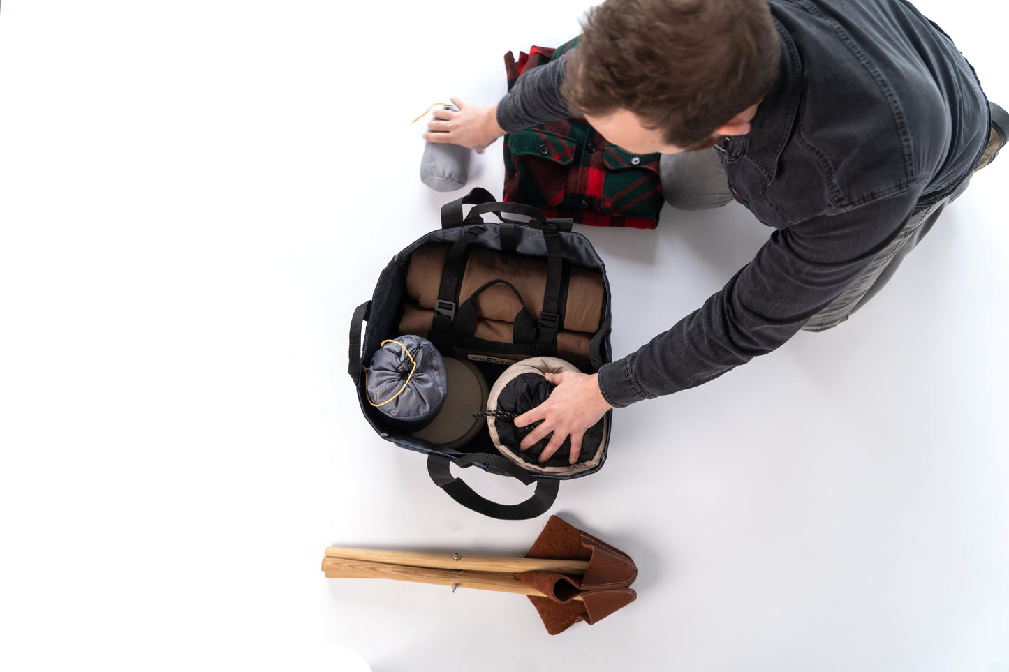 Waxed Canvas Adventure Tote