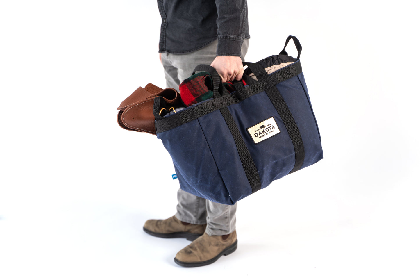 Waxed Canvas Adventure Tote