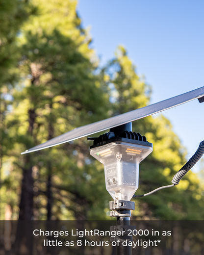 20 Watt Portable Solar Panel w/ LightRanger Receiver