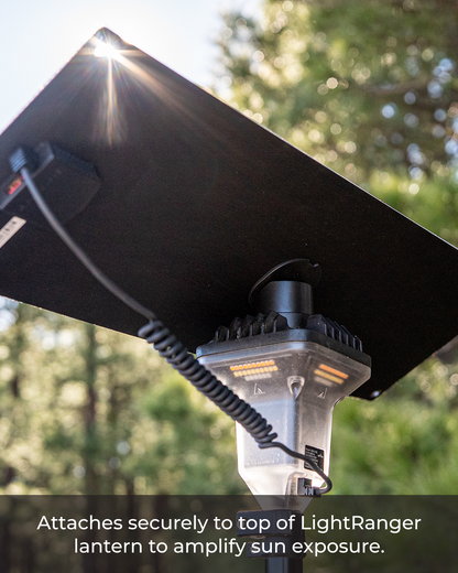 20 Watt Portable Solar Panel w/ LightRanger Receiver