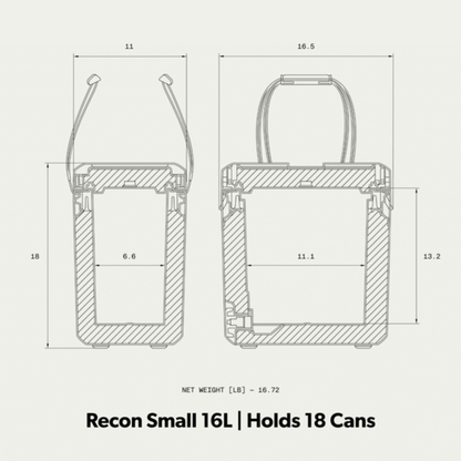 DOMETIC Recon Hardside Small, 16L