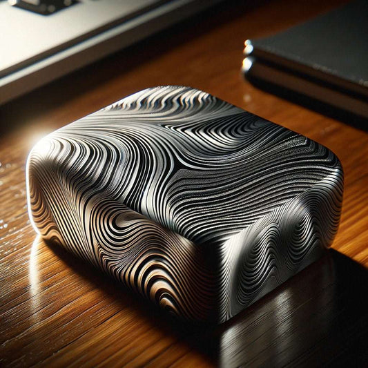 Eclipse Damascus Steel Paperweight