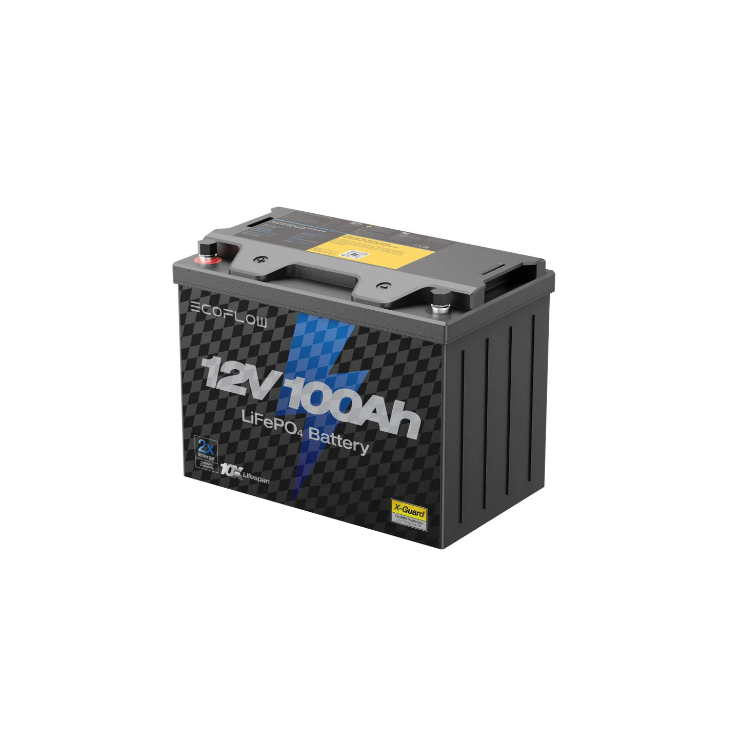 EcoFlow Lithium 12V 100Ah Deep Cycle LiFePO4 Battery