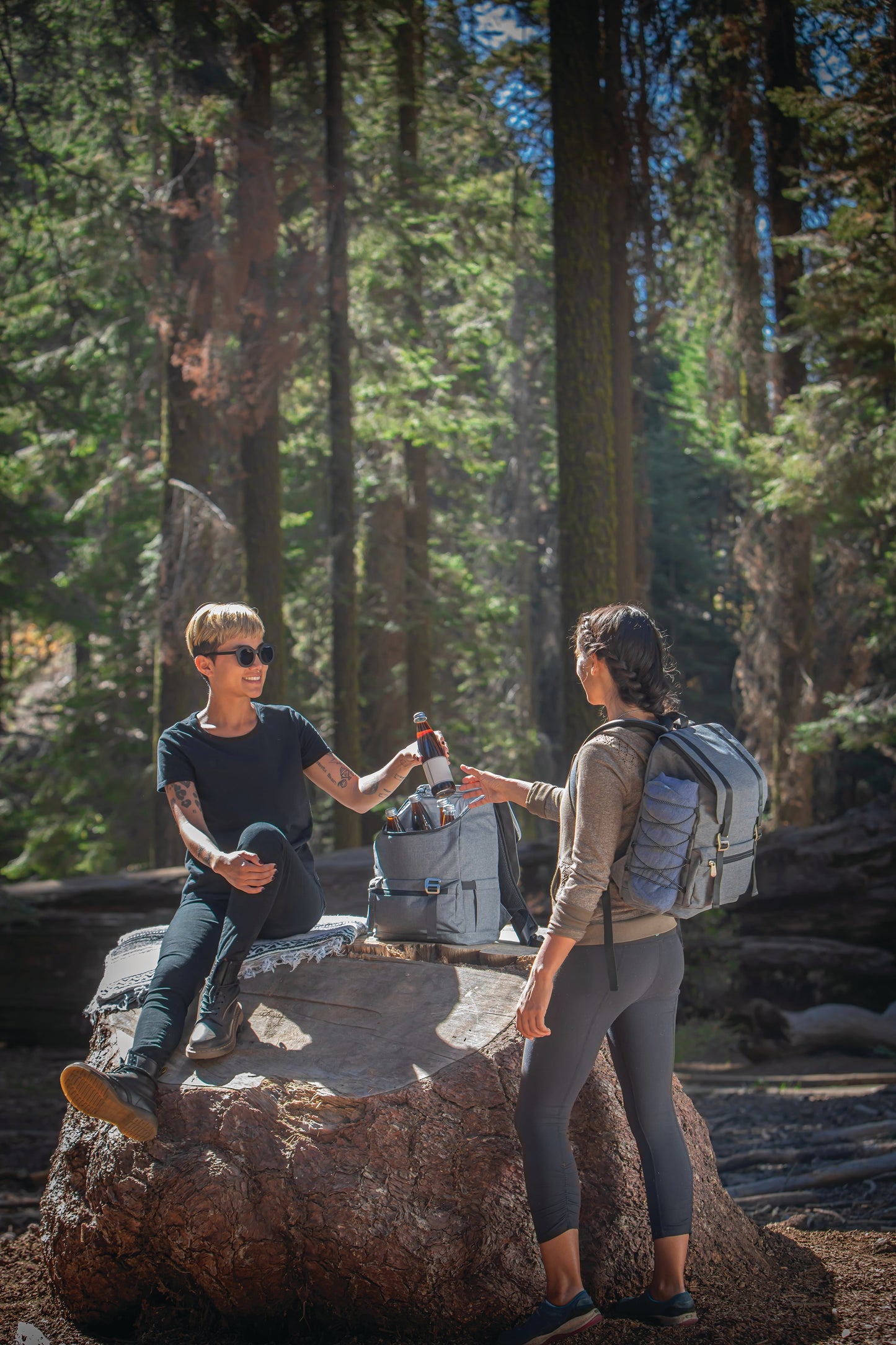 On The Go Traverse Backpack Cooler