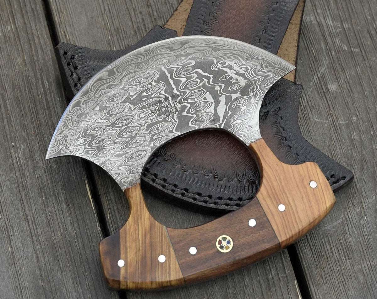 Element Hash Knife with Olive Wood Handle