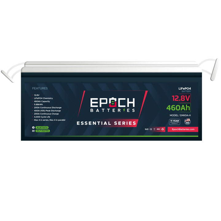 Epoch 12V Essential Series - Bluetooth & Heated LiFePO4 Battery