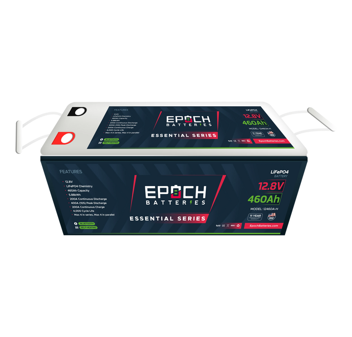 Epoch 12V Essential Series - Bluetooth & Heated LiFePO4 Battery