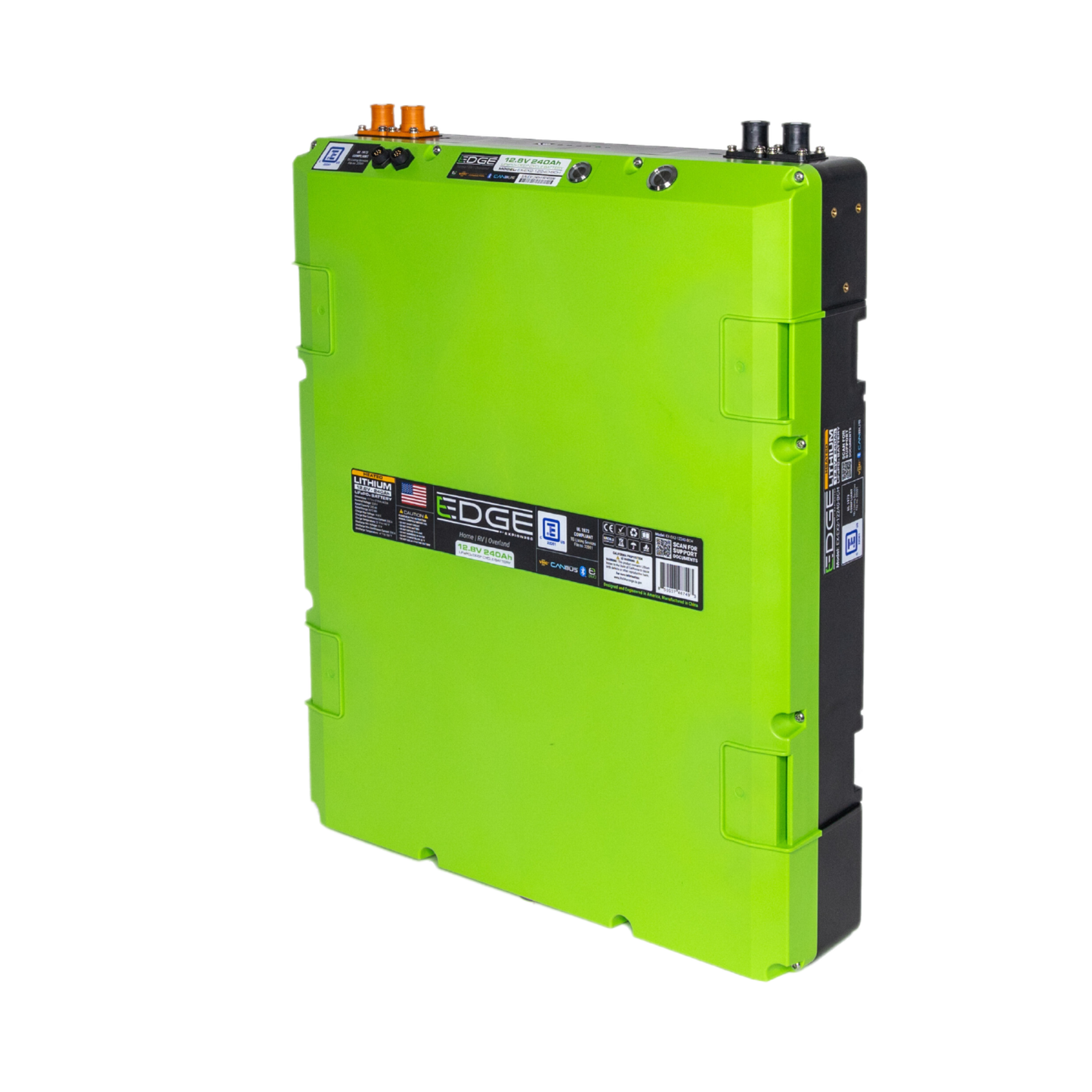 12V 240Ah LiFePO4 Lithium Battery – EX2 Edge, Bluetooth & Heated | Expion360