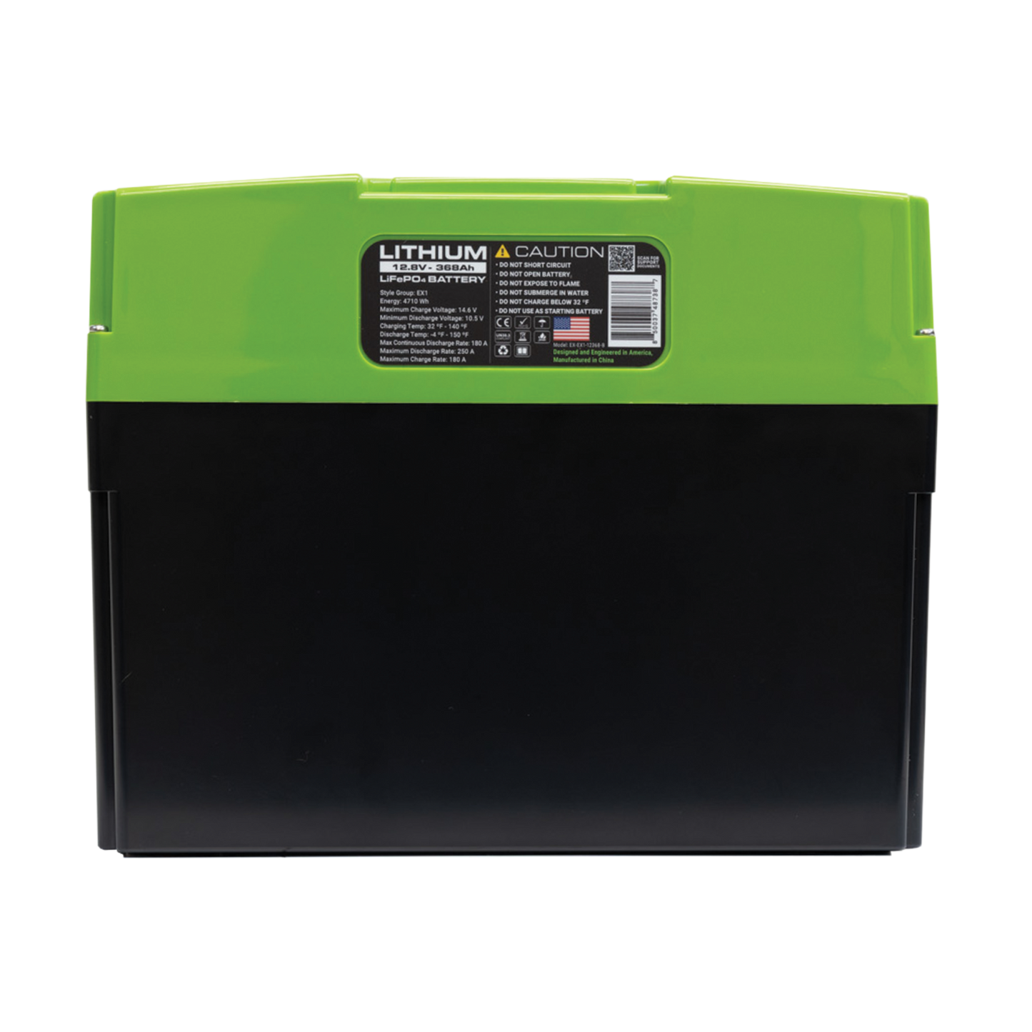 12V 368Ah LiFePO4 Lithium Battery – EX1, Bluetooth | Expion360