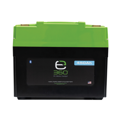 12V 450Ah LiFePO4 Lithium Battery – EX1, Bluetooth | Expion360