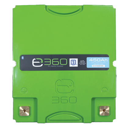 12V 450Ah LiFePO4 Lithium Battery – EX1, Bluetooth | Expion360